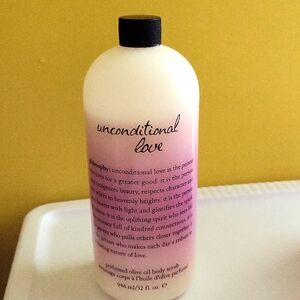 Philosophy 32oz. Unconditional Love Perfumed Olive Oil Body Scrub